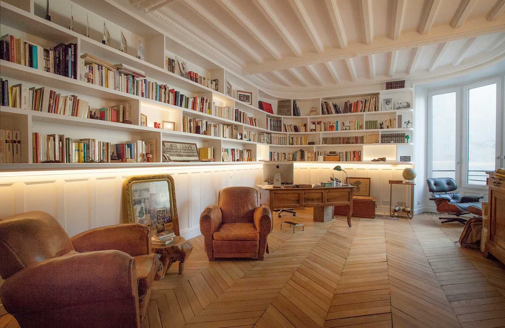 Modernisation D'un Appartement Haussmannien Par Un Architecte D'intérieur