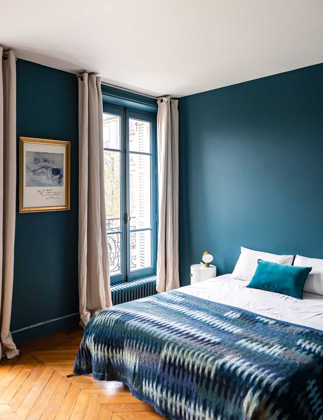 Chambre parentale après un relooking déco