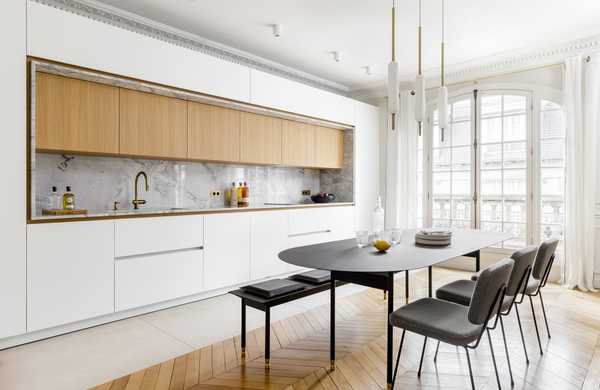 Rénovation complète d'un appartement parisien de 160 m²