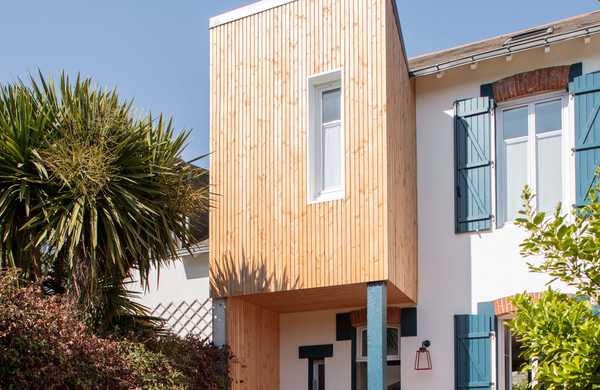 Rénovation complète d'une maison style "bord de mer par un architecte à Nantes