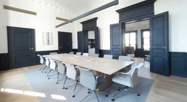 Office design of a company by an architect rville